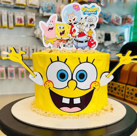 SpongeBob birthday cake