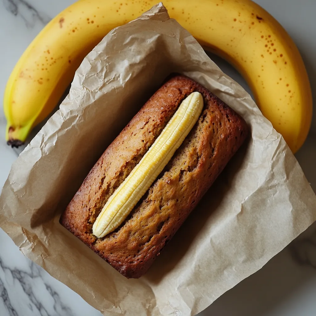 3 ingredient banana bread