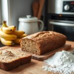 3 ingredient banana bread