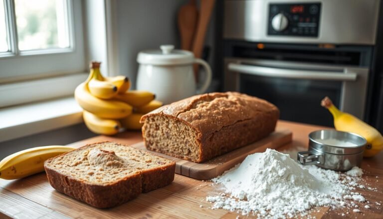 3 ingredient banana bread