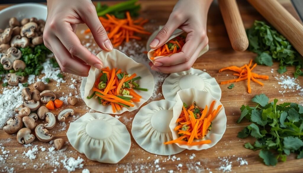 vegetarian soup dumplings
