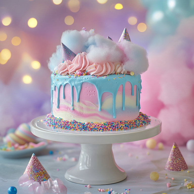 cotton candy cake​